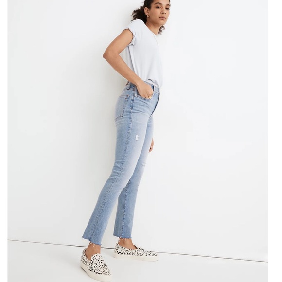 MADEWELL 💙 The Perfect Vintage Distressed Jean - Picture 3 of 11